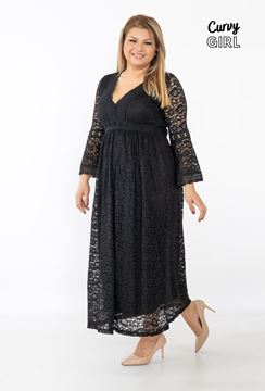 Picture of CURVY GIRL DRESS IN LACE